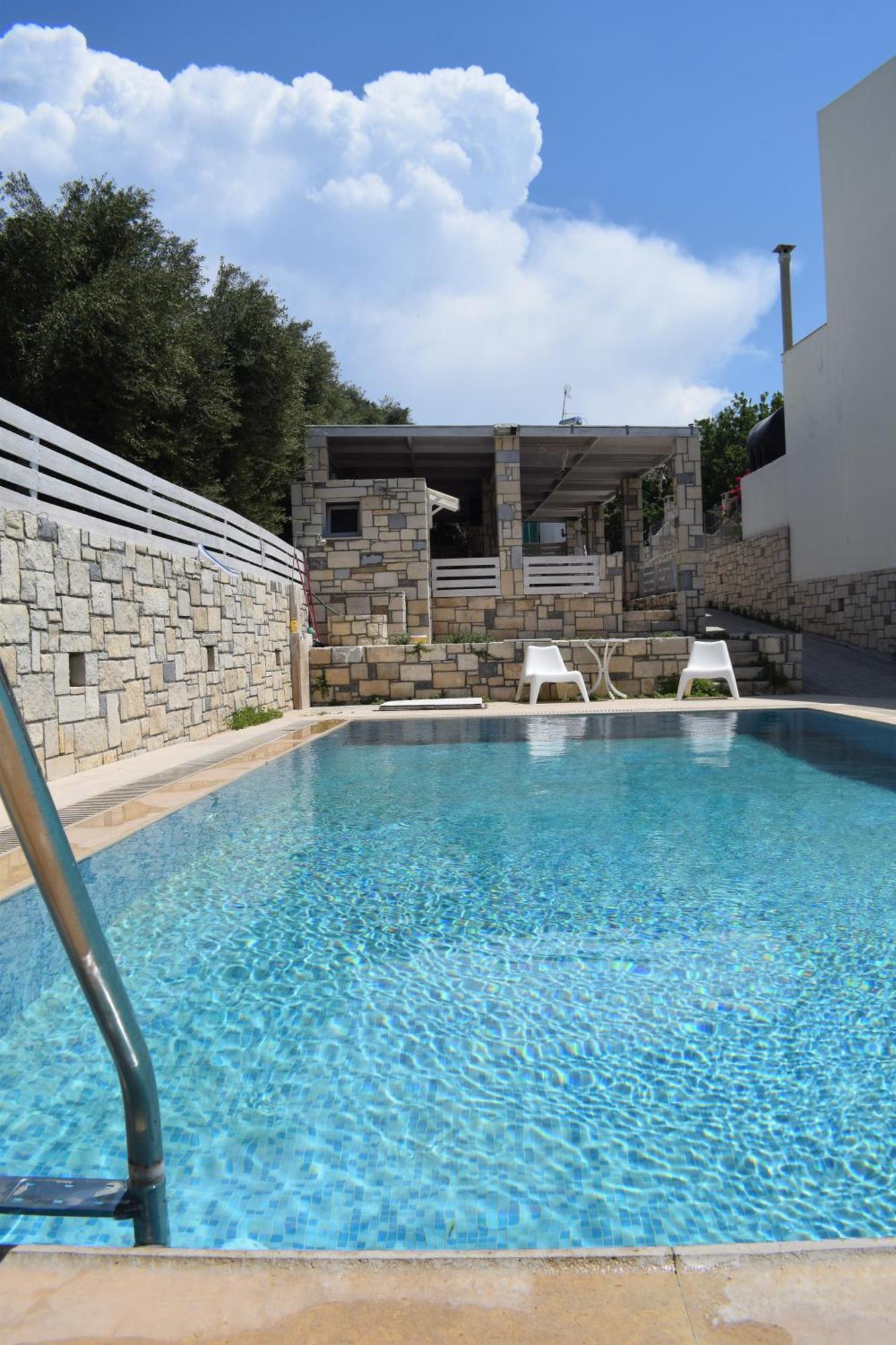 Aquarock Villa With Private Pool Prassás Exterior foto